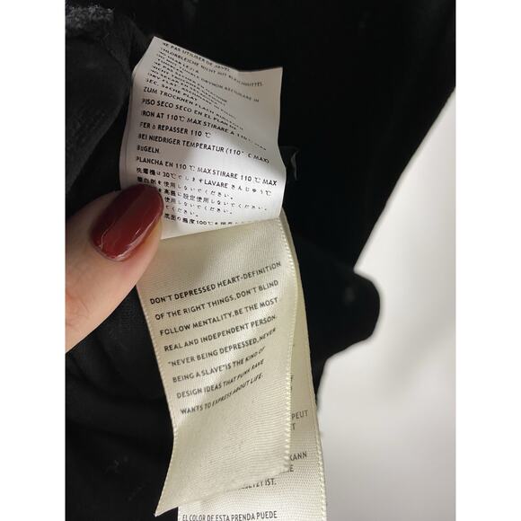 Punk Rave Personality Asymmetric High Collar Sleeveless Punk T-shirt XS/S NWT - Picture 9 of 10